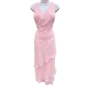 Cassandra stone chiffon beaded mother of the bride gown